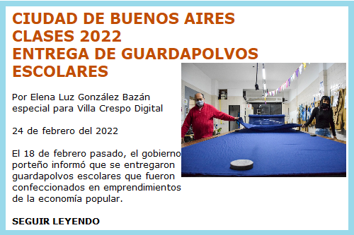 CLASES 2022 ENTREGA DE GUARDAPOLVOS